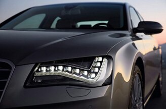 Image of Audi A8 LED use
