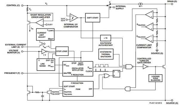 Image of Power Integrations TOPSwitch-JX (click for full-size)