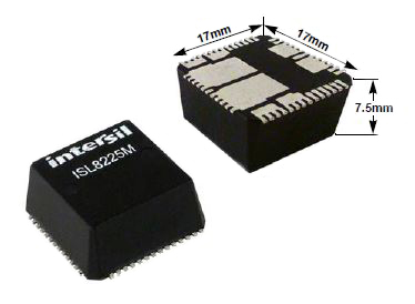 Image of Intersil ISL8225M QFN package