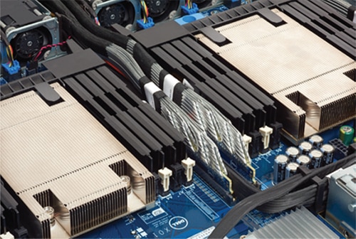 Image of Dell PowerEdge Server Portfolio using 3M’s Twin Axial Cable Assembly