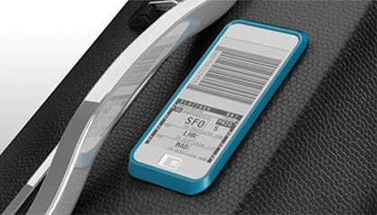 Image of 85% faster bag-drop at airports with BAGTAG