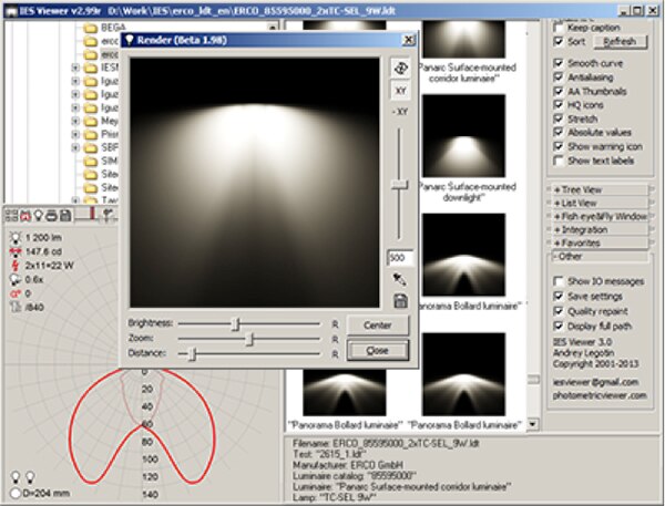 Image of photometric files provide enough information for a detailed assessment