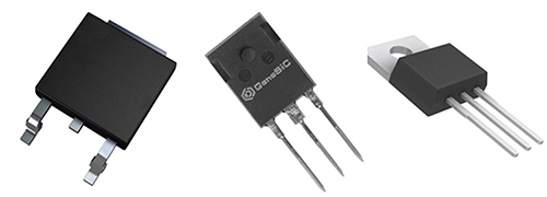 Image of Schottky Diode, JFET, and MOSFET