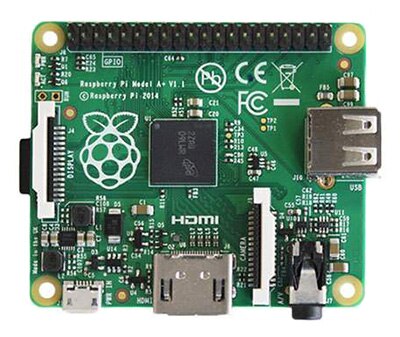 最初的 Raspberry Pi 设计基于 Broadcom 的 BCM2835 SoC，该 SoC 集成了 700 MHz 单核 ARM11 CPU。