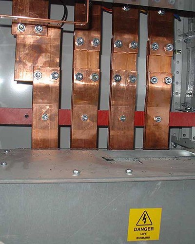 Lightning strikes are an example where large amounts of high-voltage current can flow. However, even heavy-duty low-impedance conductors and bus bases may not be enough to protect people and equipment when very high ground potentials are present.