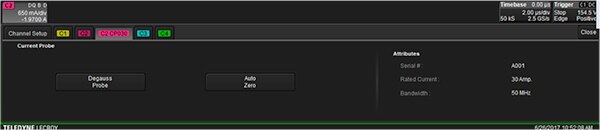 Image of setup dialog box for the CP030 probe (click for full-size)