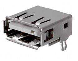 Image of Amphenol’s 87583-3010RPALF USB A receptacle