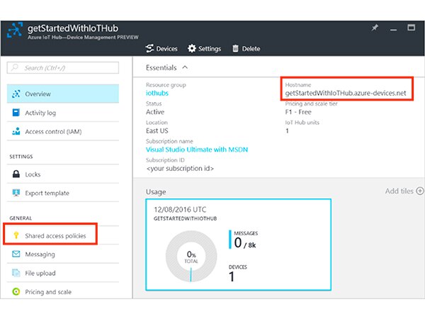 Azure 物联网中心 – 注册新设备图片