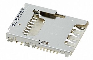 Image of Molex 1041681620 combination SIM card and microSDHC card socket