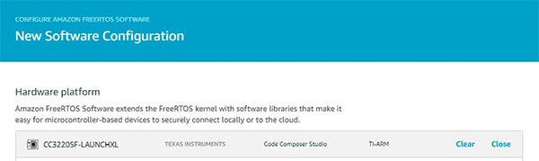 配合 a:FreeRTOS OTA 特性使用的硬件配置图片