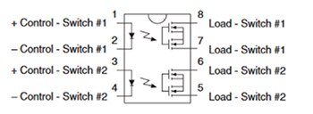 Diagram of LAA110 from IXYS