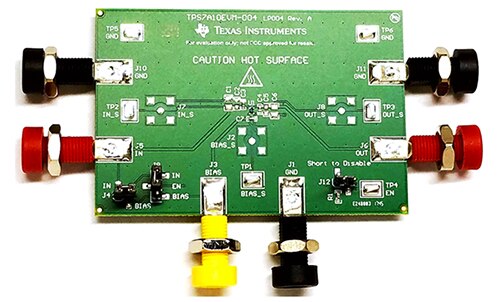 Image of Texas Instruments’ TPS7A10EVM-004 evaluation module