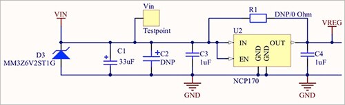 ON Semiconductor 的 RSL10 示意图