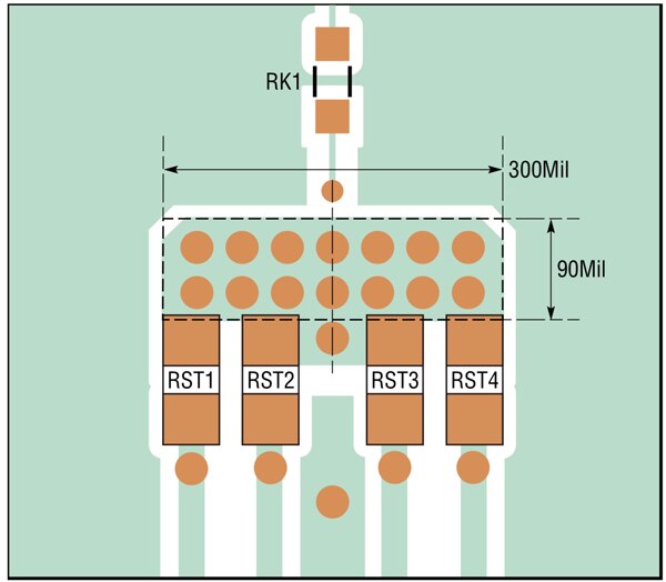 Linear Technology 的 LTC4292 區塊佈局示意圖