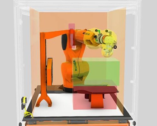 Abbildung der KUKA SafeOperation Software