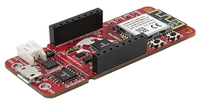Microchip 的 PIC-IoT WG 开发板图片
