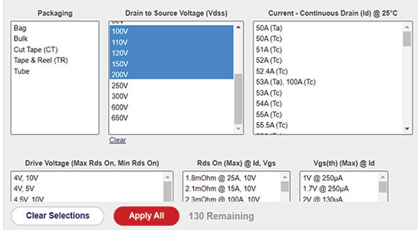 选择从 100 V 到 200 V 的图片