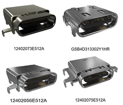 Amphenol ICC USB4 第 3 代 Type-C 插座图片