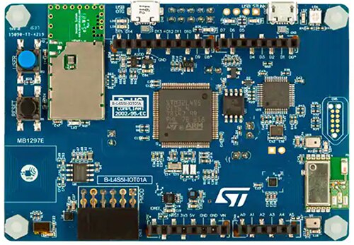 基于 Arm Cortex-M4 处理器的 Texas Instruments B-L4S5I-IOT01A 图片