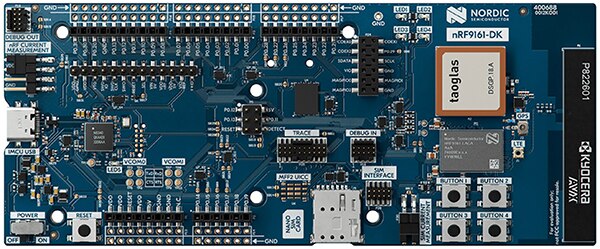 Nordic Semiconductor 的 nRF9161 开发套件