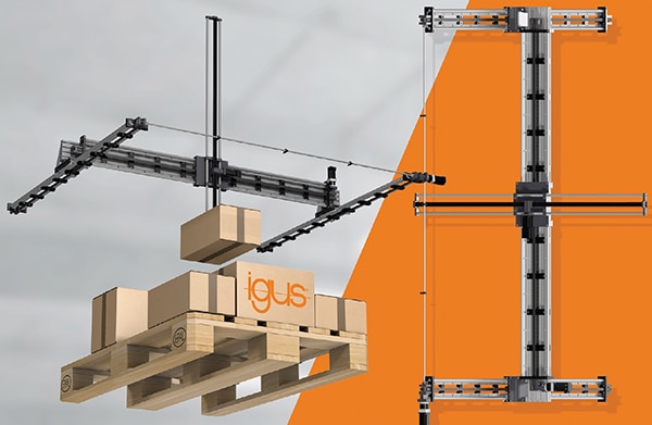 Image of palletizing is a common and important activity in manufacturing and logistics