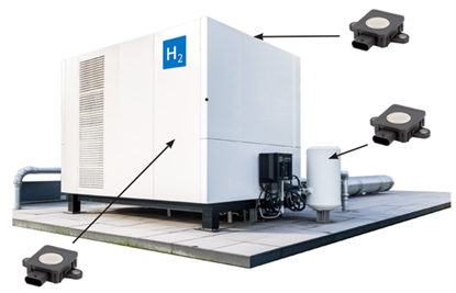Image of hydrogen generators use HLD sensors for user safety