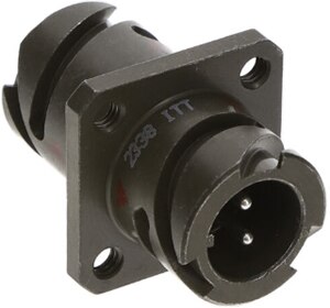ITT Cannon 的 TBF10SL-4PS-B 坚固耐用型圆形连接器