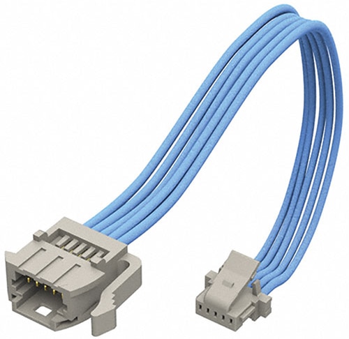 Image of Samtec T1PST-05-28-GF-02.0-A-T3 cable-to-panel assembly