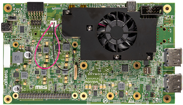 Bild: Entwicklungskit DK-A3W135BM16AEA von Altera mit Agilex-3-FPGA und SoC der C-Serie