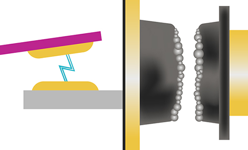 感性开关动作引起电弧