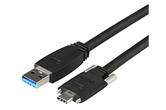 Image of 3M 1U30P-TC Series USB3 Vision® Industrial Camera Cable Assemblies