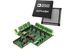 Image of Analog Devices AD74416 Quad-Channel Configurable I/O with HART® Modem