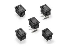 Image of C&K DP Series Long-Life Miniature Snap-in Power Rocker Switches