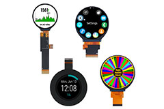 Image of DLC Display DLC-T Round IPS TFT Display with Optional Capacitive Touch