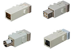Image of HARTING Han-Modular® Domino Megabit and Gigabit Modules