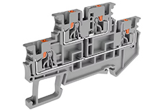 Image of Molex DIN-Rail Terminal Blocks with Push-In and Screw Connection