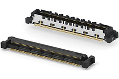 Image of TE Connectivity AMP Connectors 25 Gbps, 0.5 mm Free Height Computer-on-Module (CoM) Express Connectors
