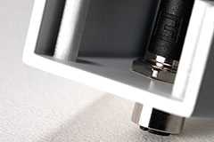 Image of Tensility International Jacketed Panel-Mount M12 A-Code Cable Assemblies