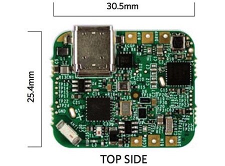 Image of Maxim's MAXREFDES100 Health Sensor (hSensor) Platform