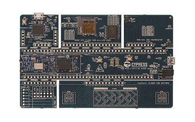 Image of Cypress Semiconductor's CY8CPROTO-062-4343W PSoC 6 Wi-Fi/Bluetooth Evaluation Board