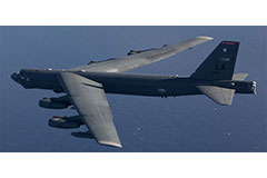 Image of B-52 Stratofortress long-range bomber