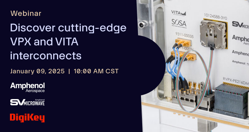 Image of Webinar – Discover Cutting-Edge VPX and VITA Interconnects