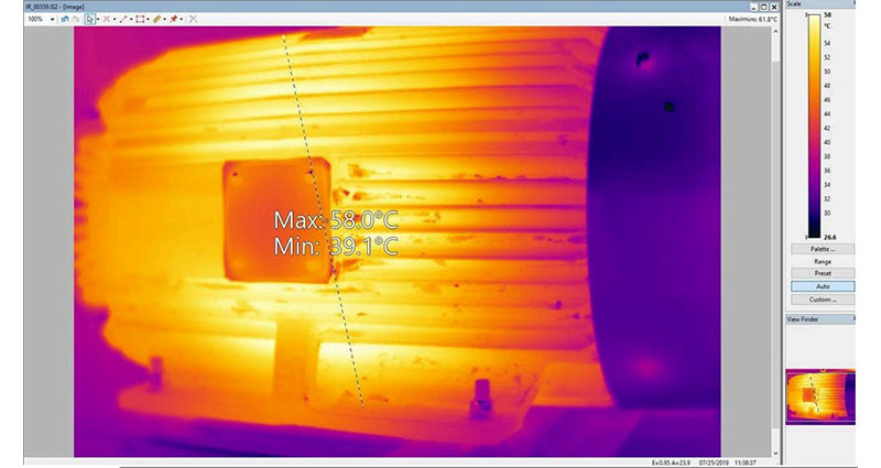 Image of Safe Thermal Inspection Access Using IR Windows