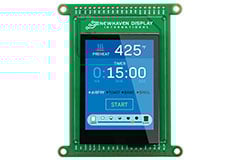 Image of Arduino Breakout Boards with IPS TFT Displays for Fast UI Prototyping