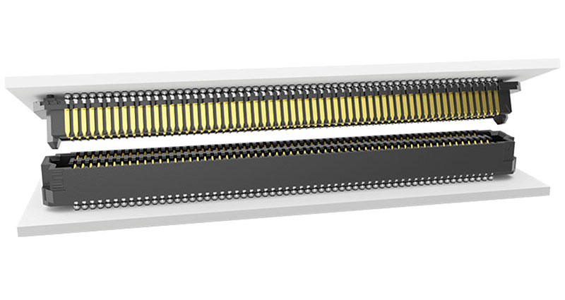 Image of Multipin Connectors Offer a Flexible Layout in Support of High Signal Integrity