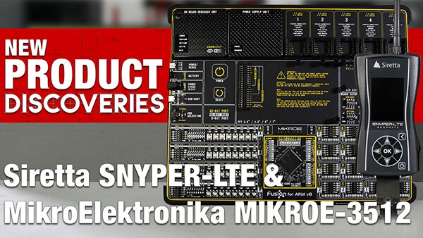 image of Siretta Snyper and MikroElektronika New Product Discoveries Episode 202