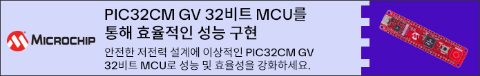 Image of Microchip PIC32CM GV 32-bit MCU Banner