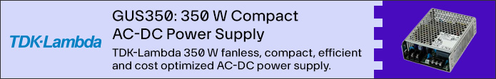 Image of TDK-Lambda GUS350 Series Power Supplies Banner
