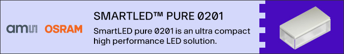 Image of ams OSRAM SMARTLED™ PURE 0201 Banner