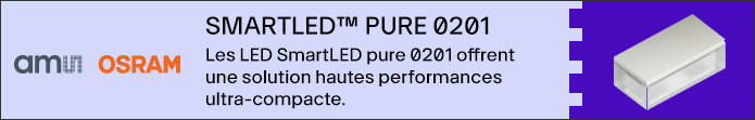 Image of ams OSRAM SMARTLED™ PURE 0201 Banner